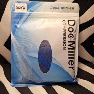 Doc Miller Compression Ankle Sleeve Large Blue